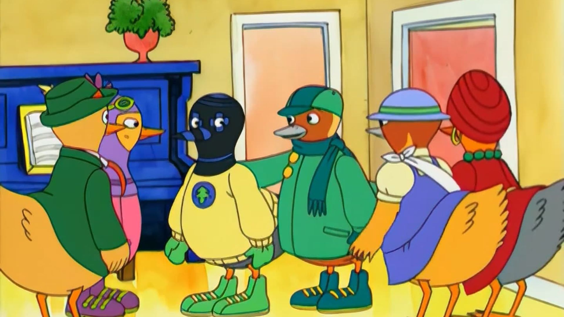 A Miss Mallard Mystery background