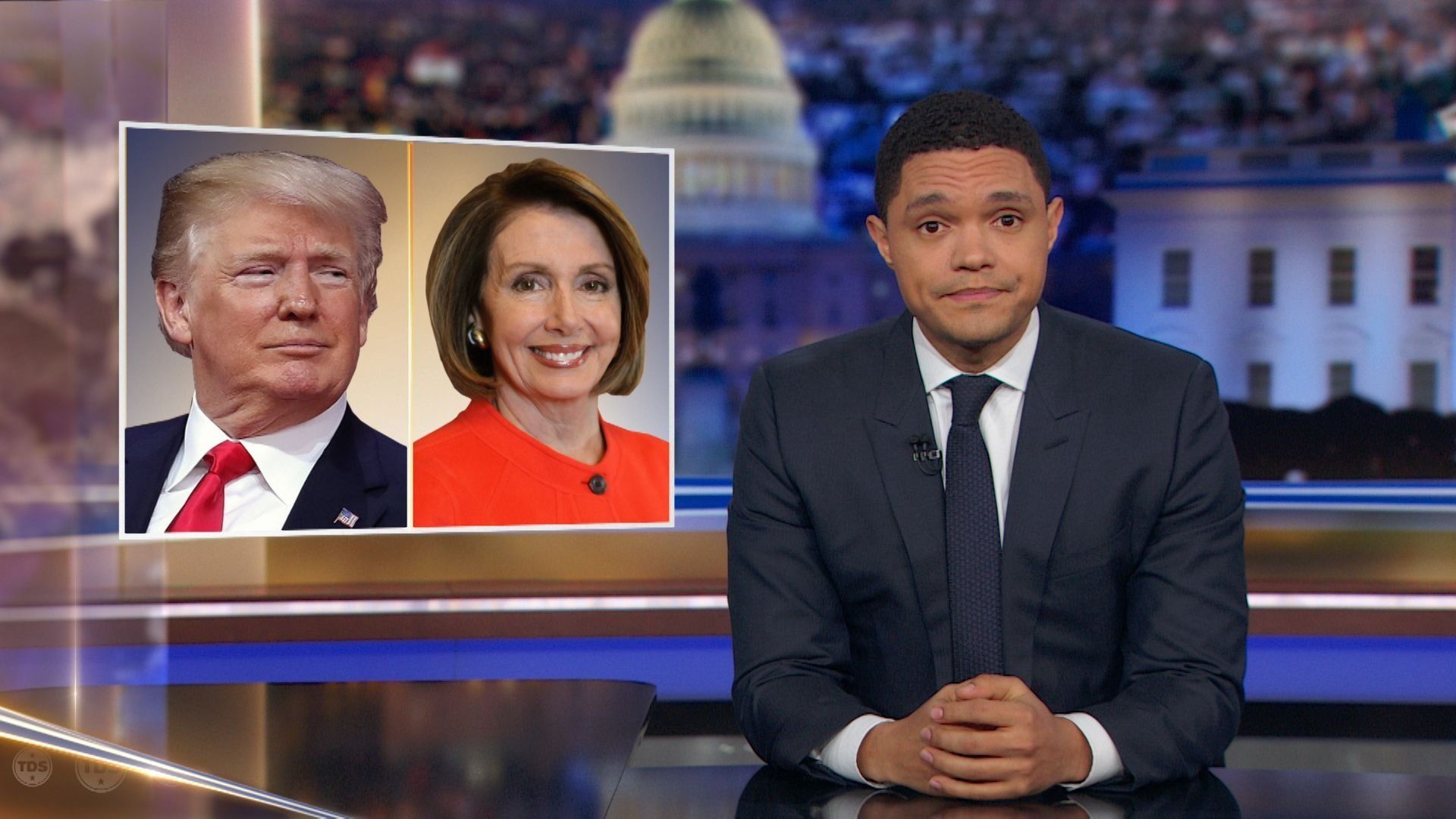 The Daily Show background