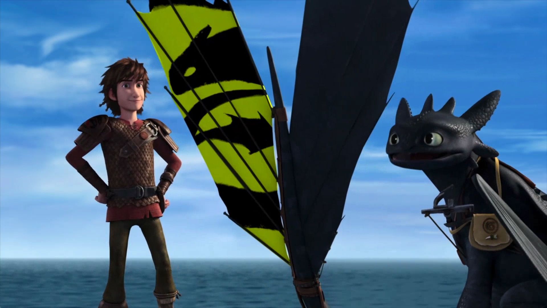 Dragons: Race to the Edge background
