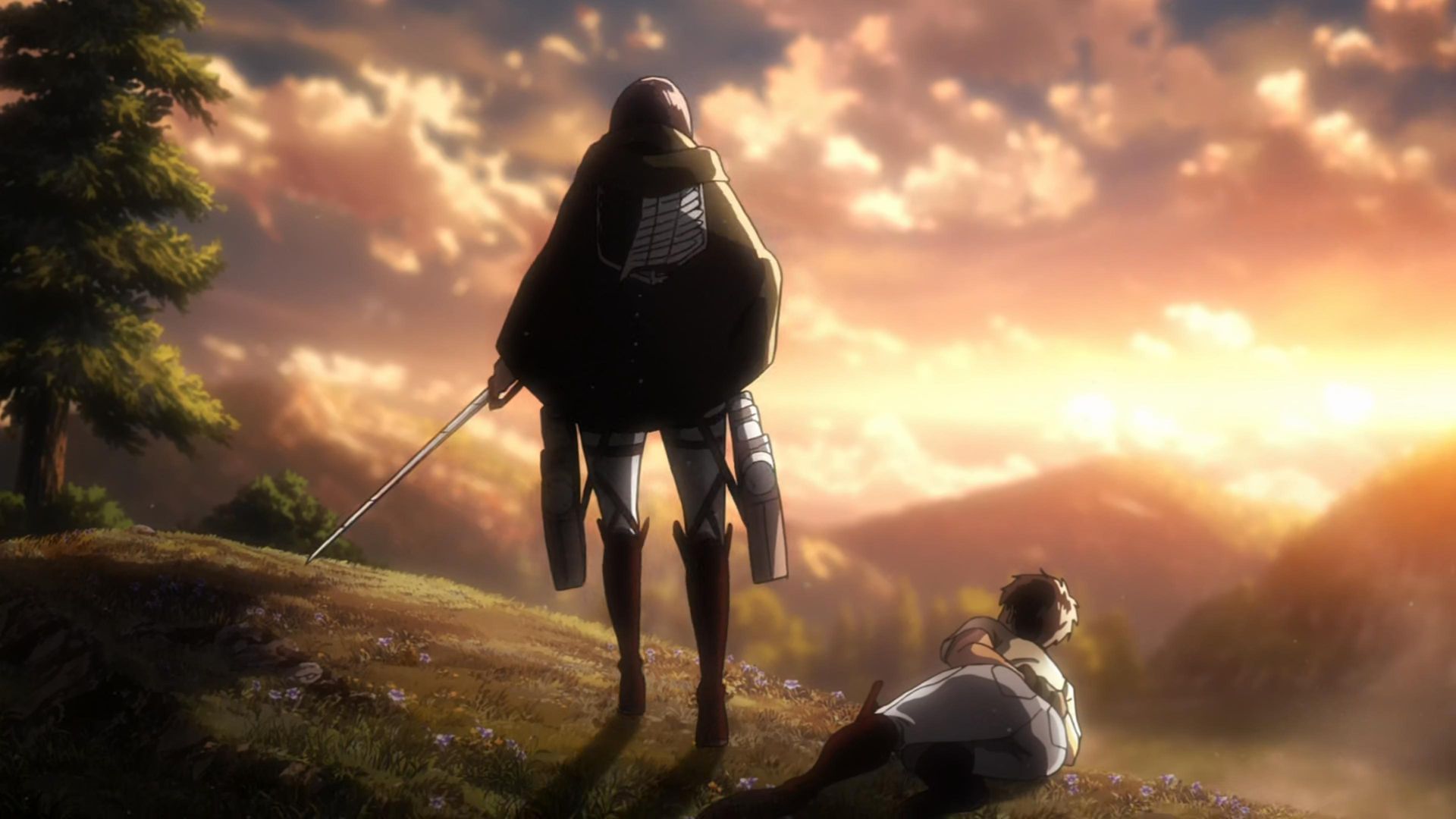 Attack on Titan background