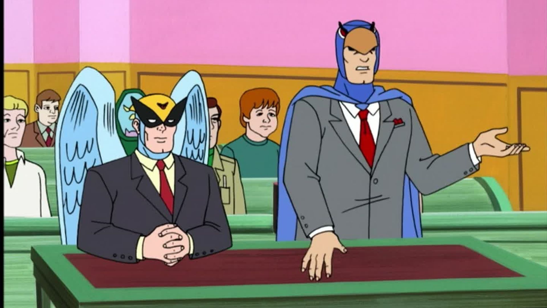 Harvey Birdman, Attorney at Law background