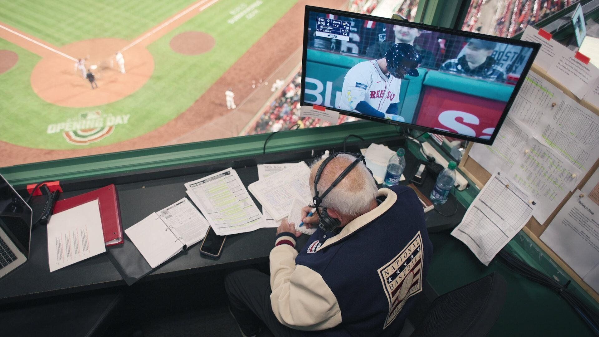 The Clubhouse: A Year with the Red Sox background