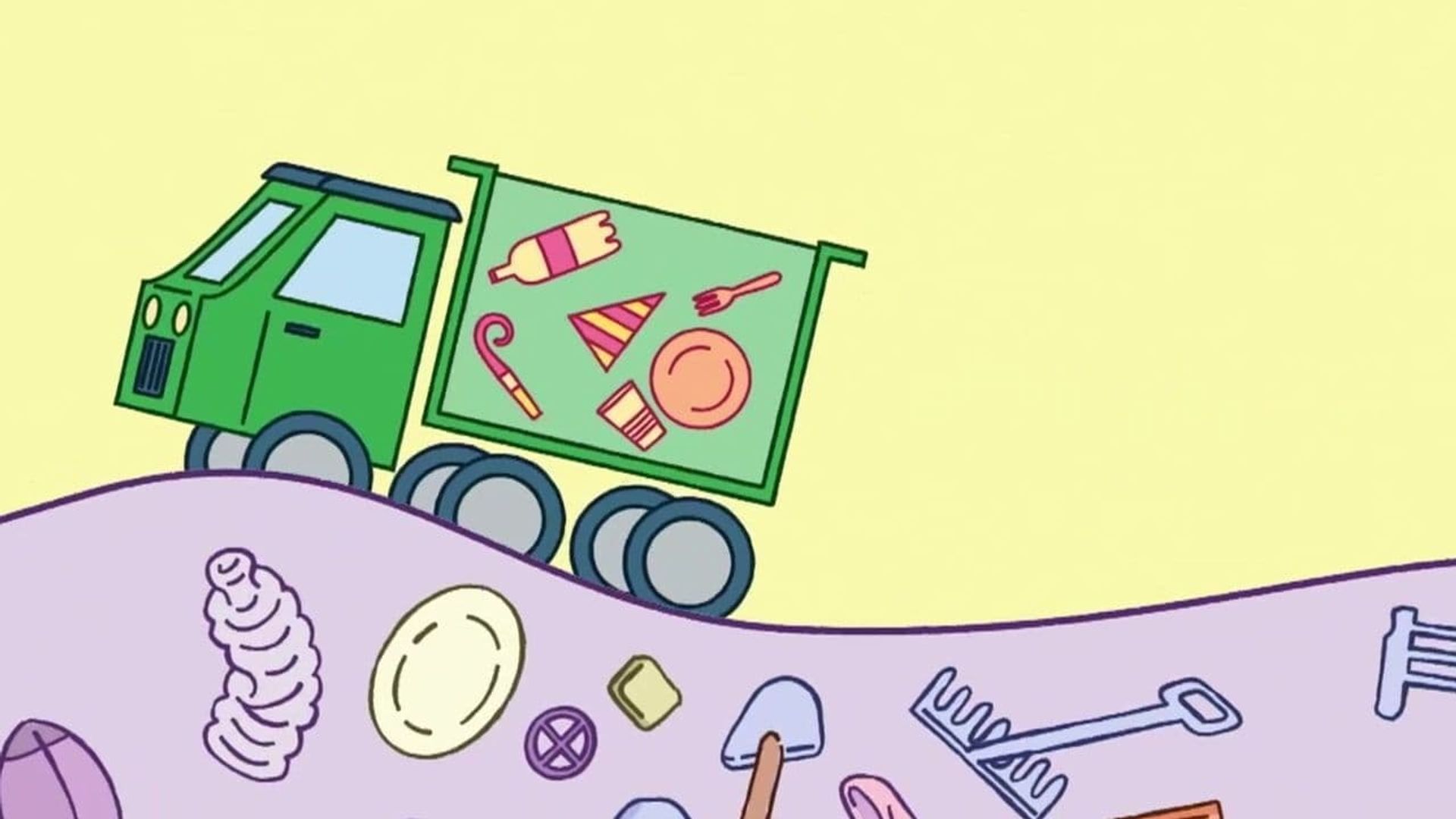 Barbapapa - One Big Happy Family background