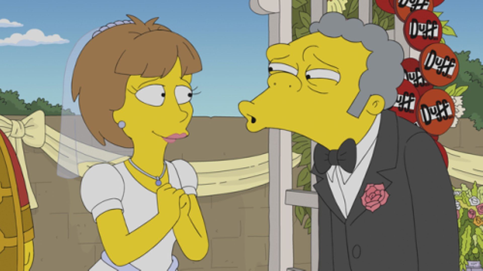The Simpsons background