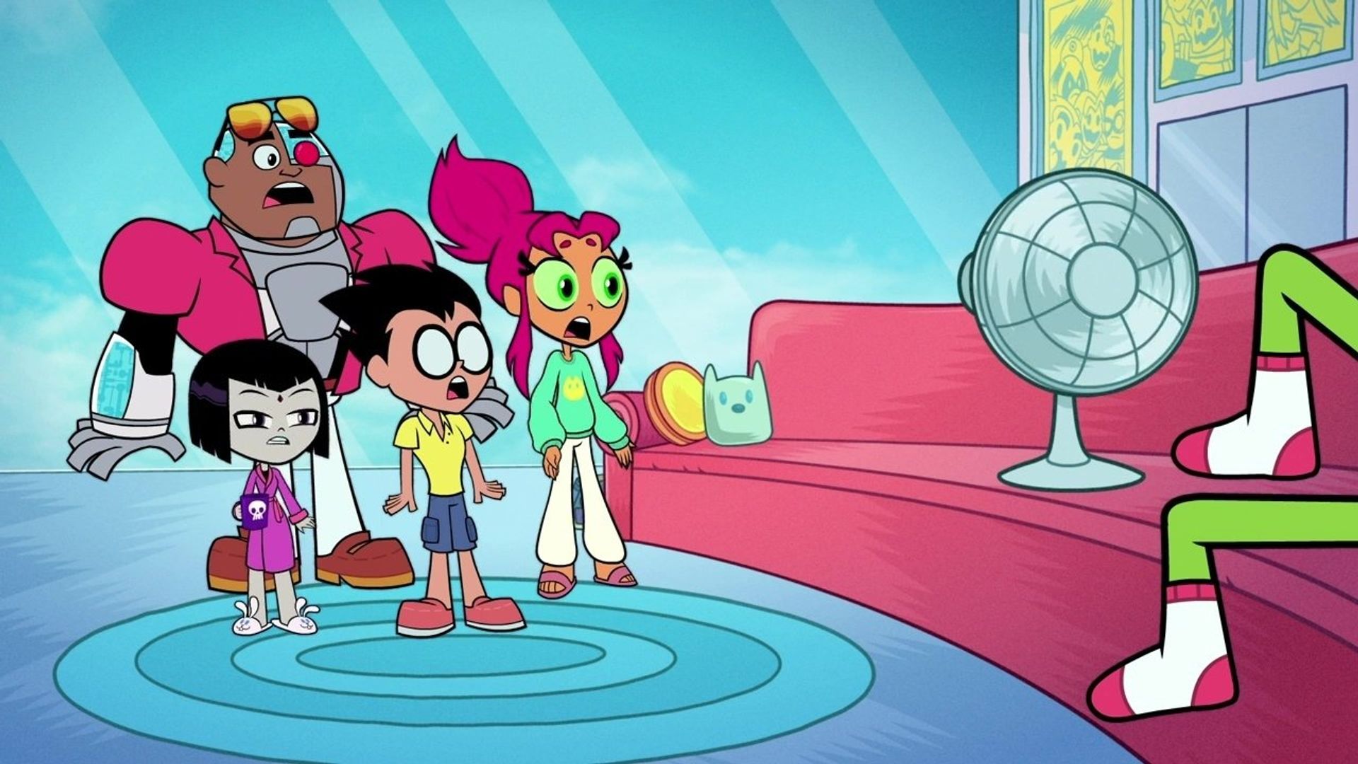 Teen Titans Go! background