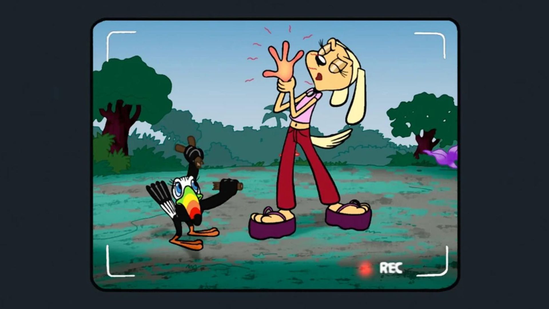 Brandy & Mr. Whiskers background