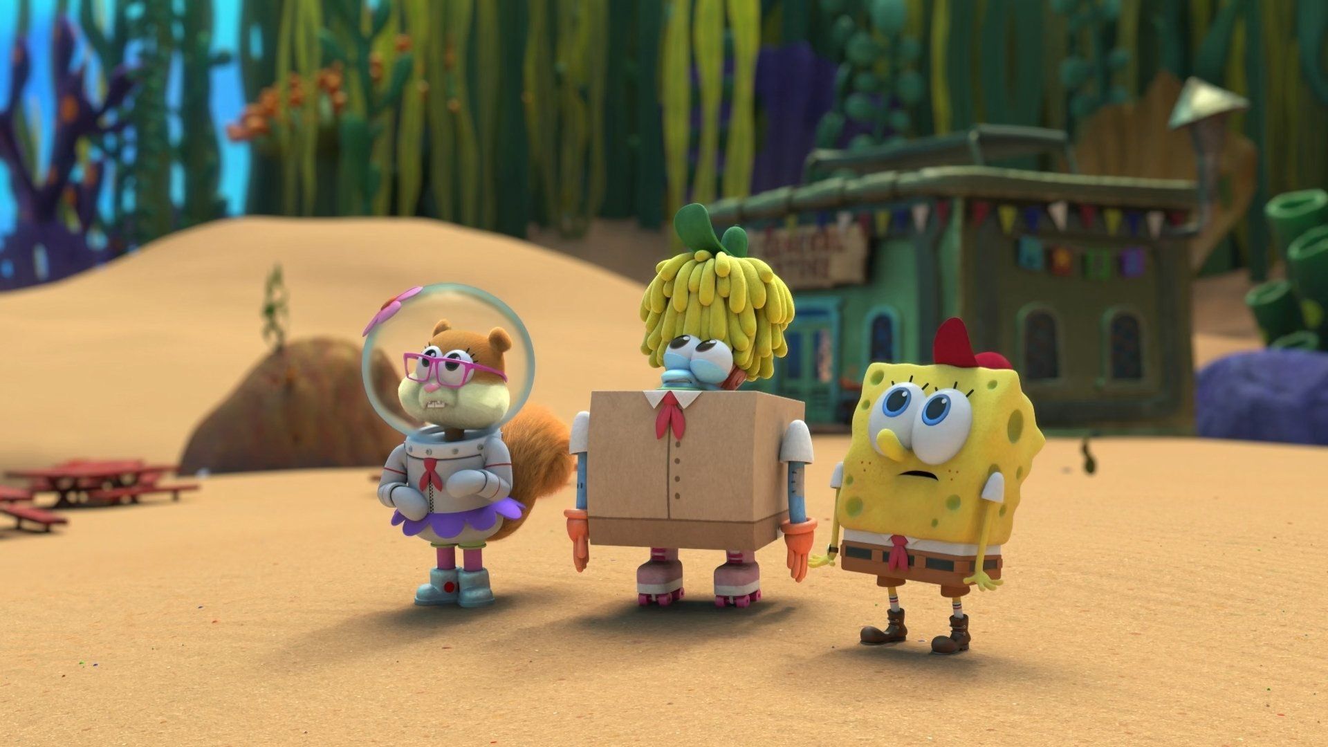 Kamp Koral: SpongeBob's Under Years background