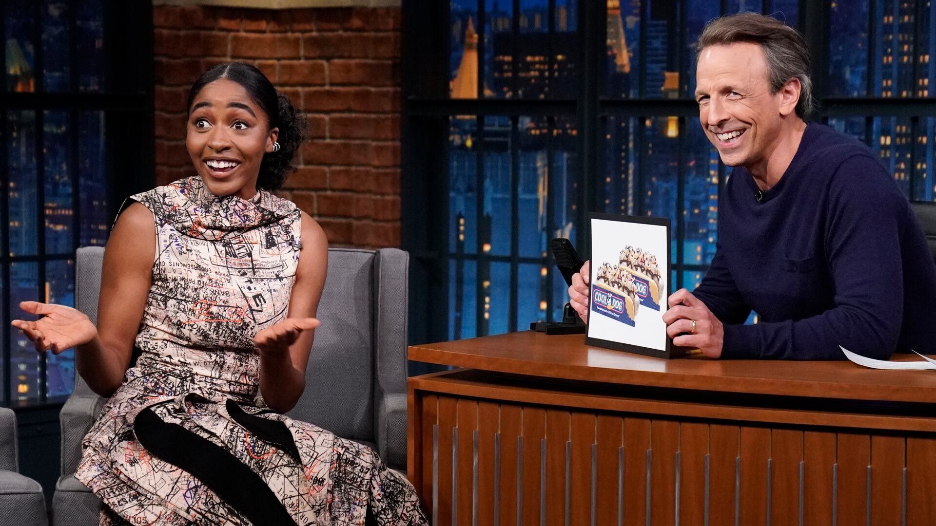 Late Night with Seth Meyers background