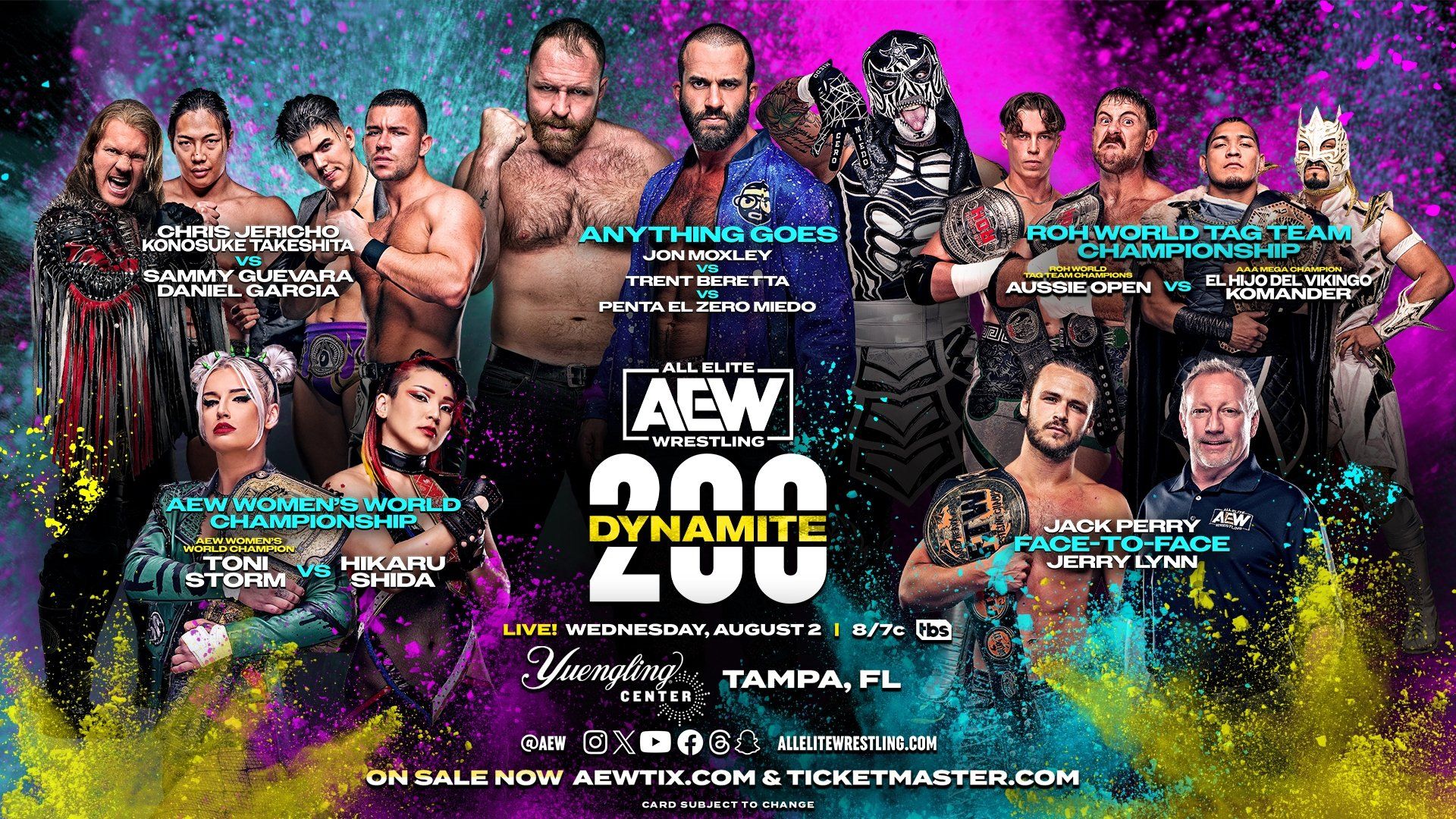 All Elite Wrestling: Dynamite background