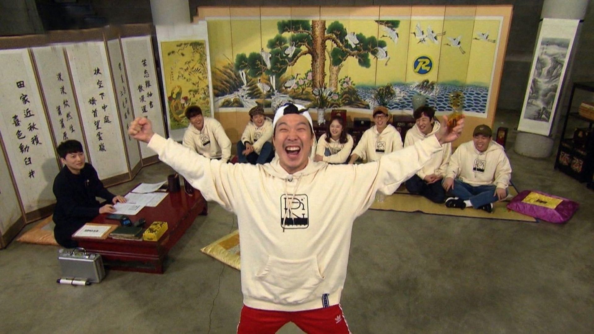 Running Man background