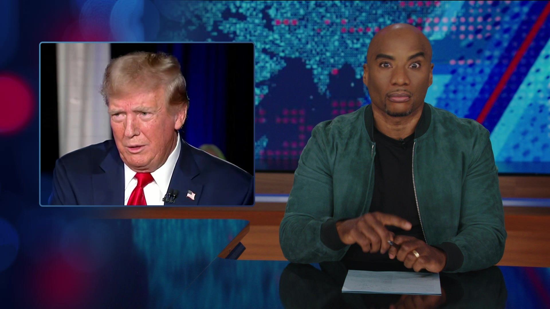 The Daily Show background