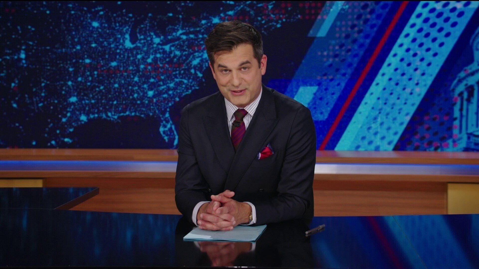 The Daily Show background