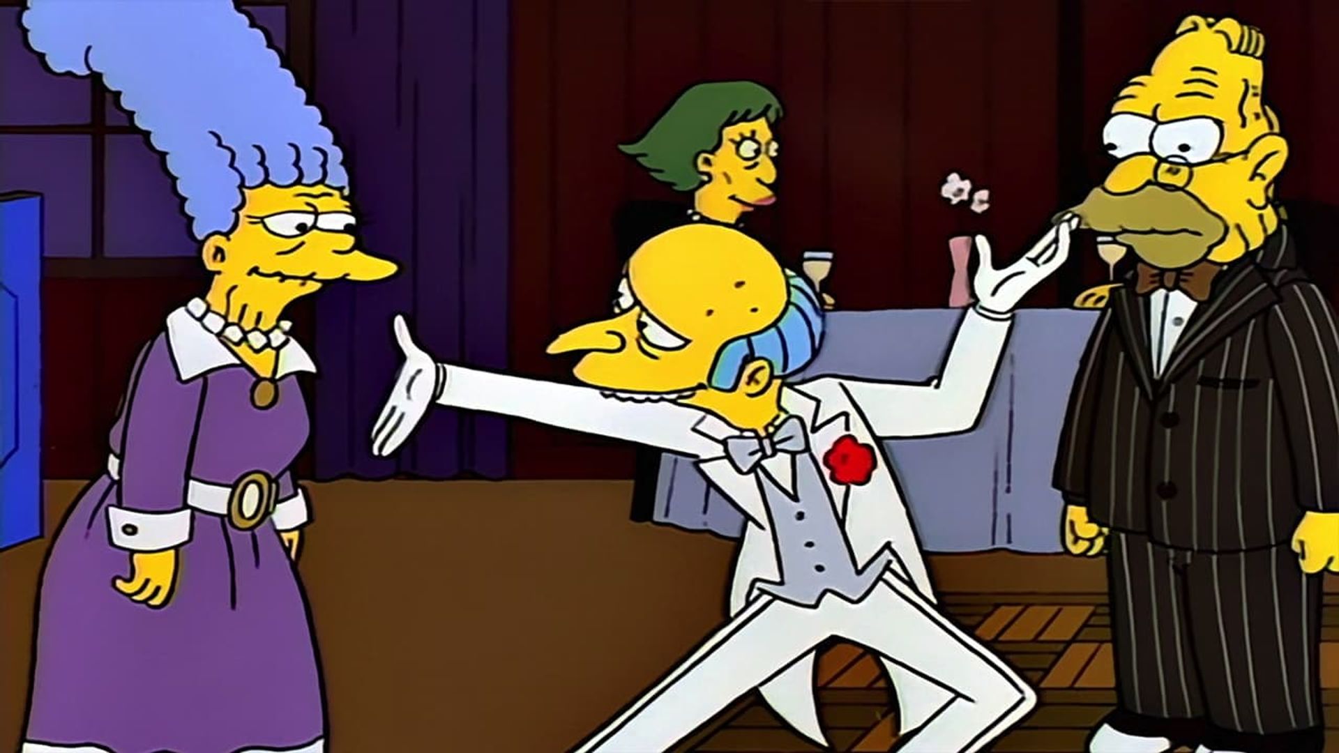 The Simpsons background