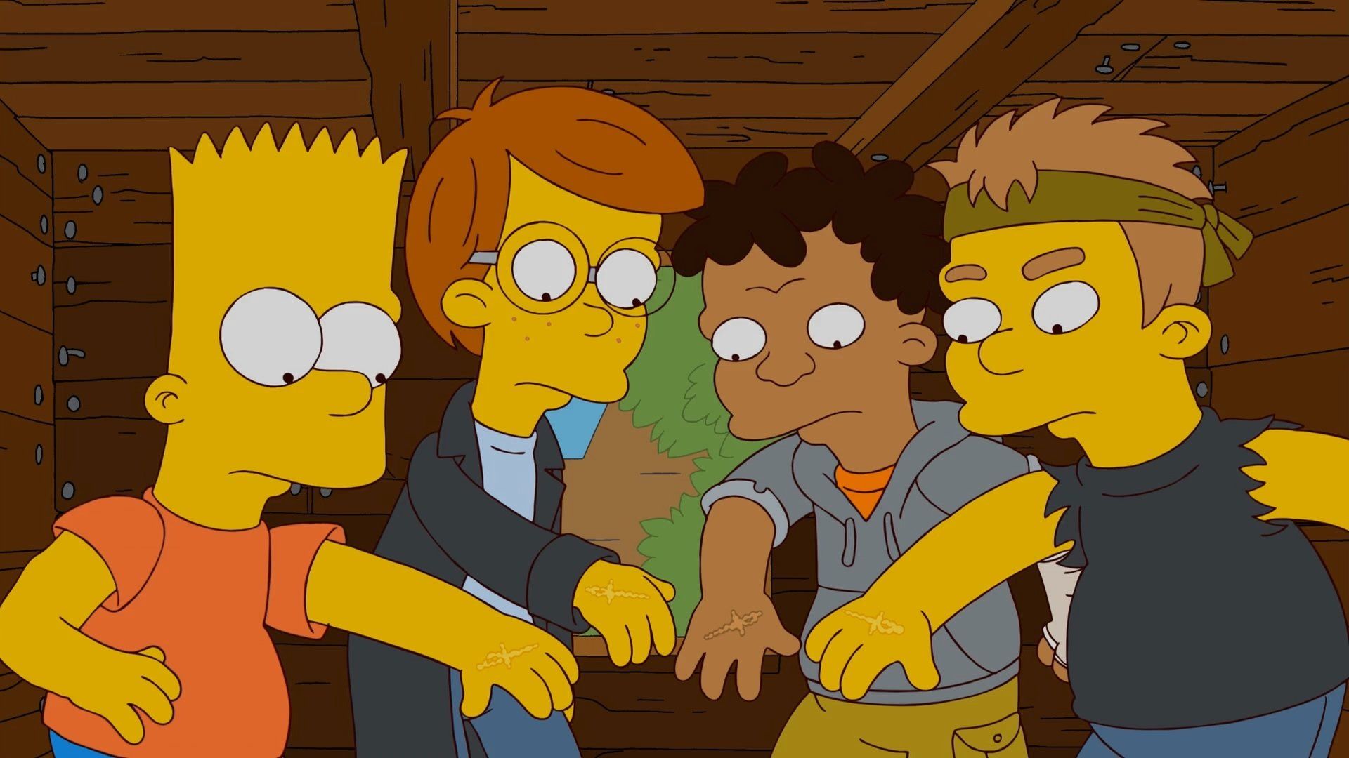 The Simpsons background