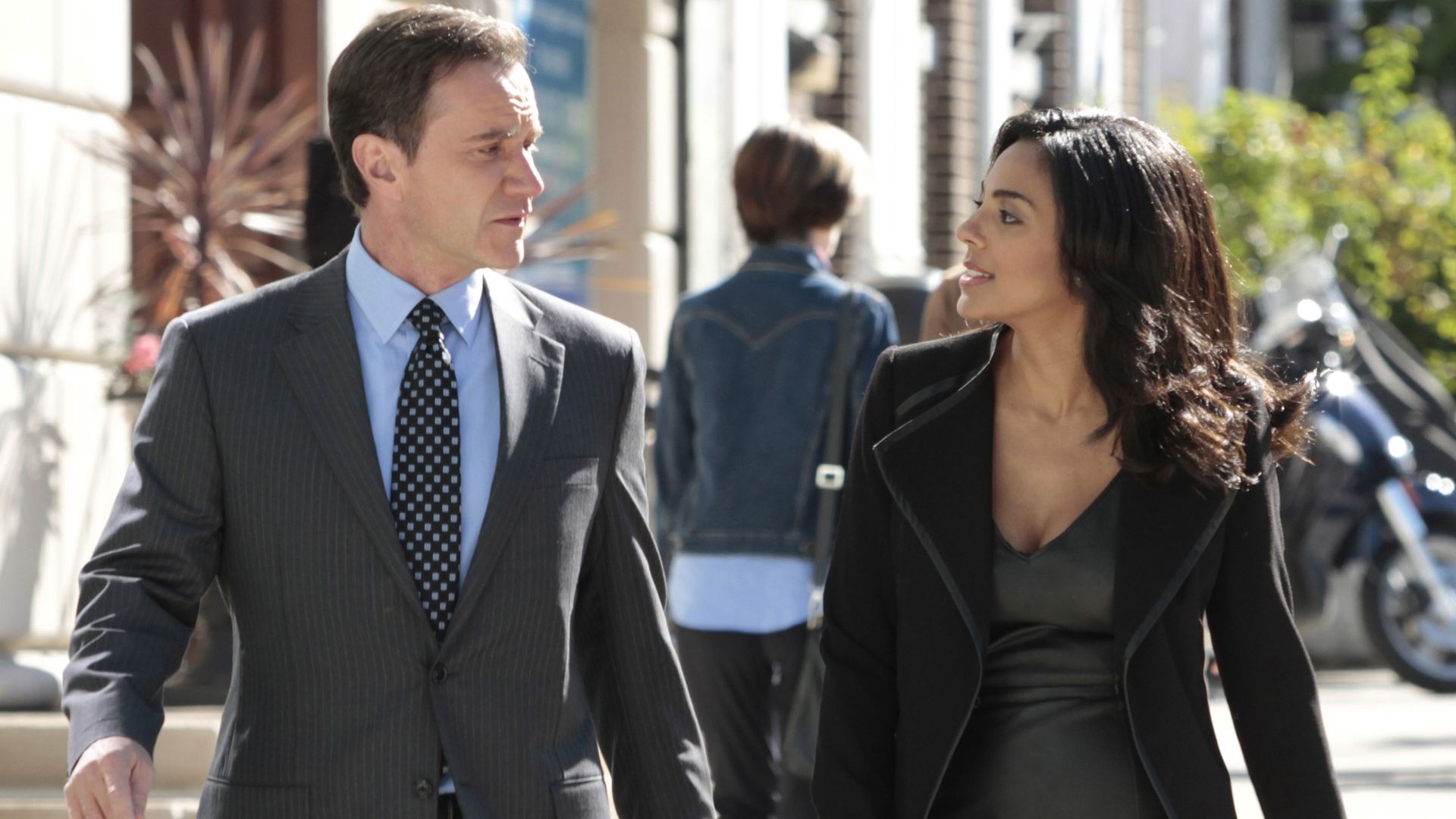 White Collar background
