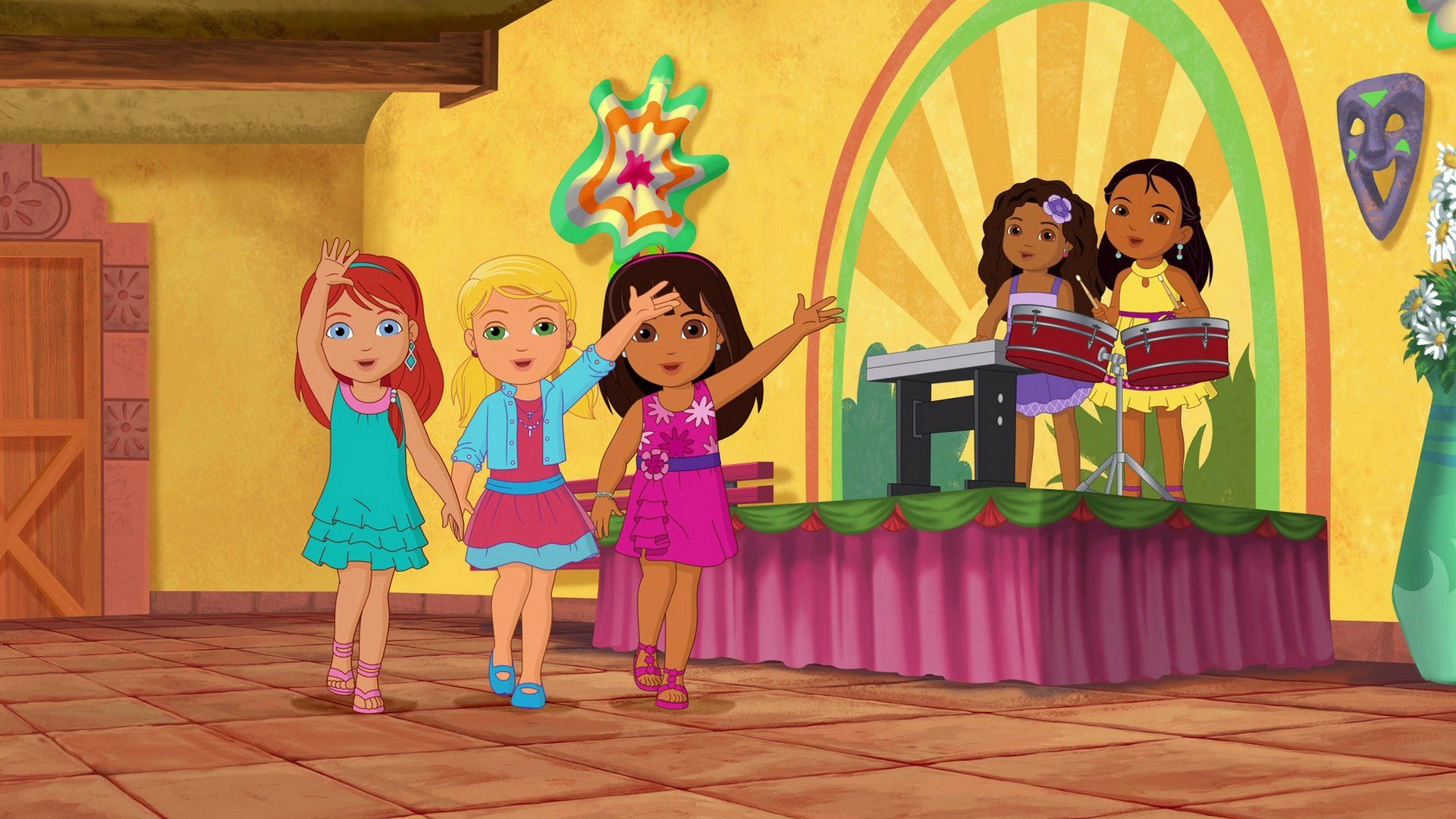 Dora and Friends: Into the City! background