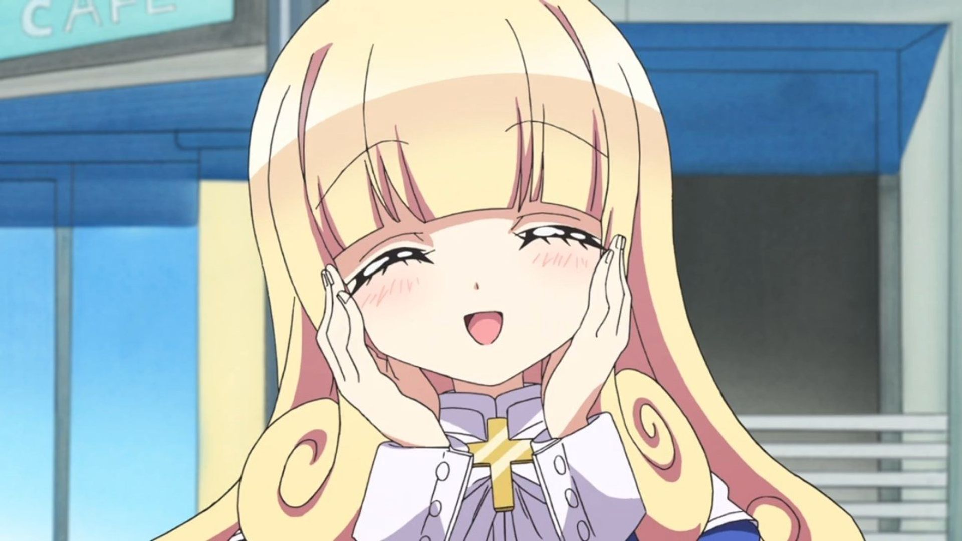 Jashin-chan Dropkick background
