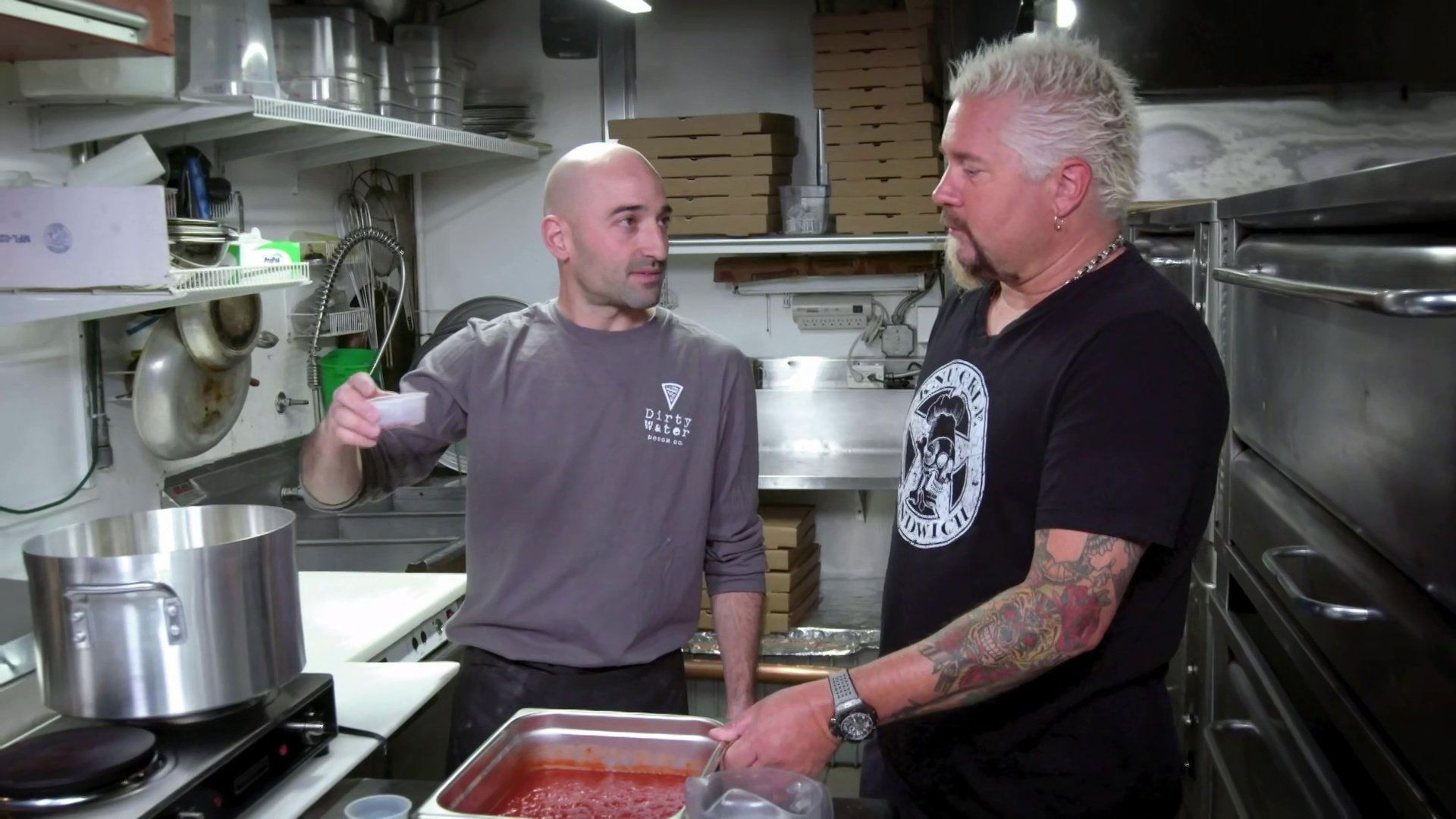 Diners, Drive-ins and Dives background