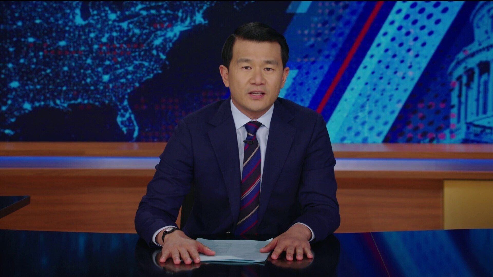 The Daily Show background