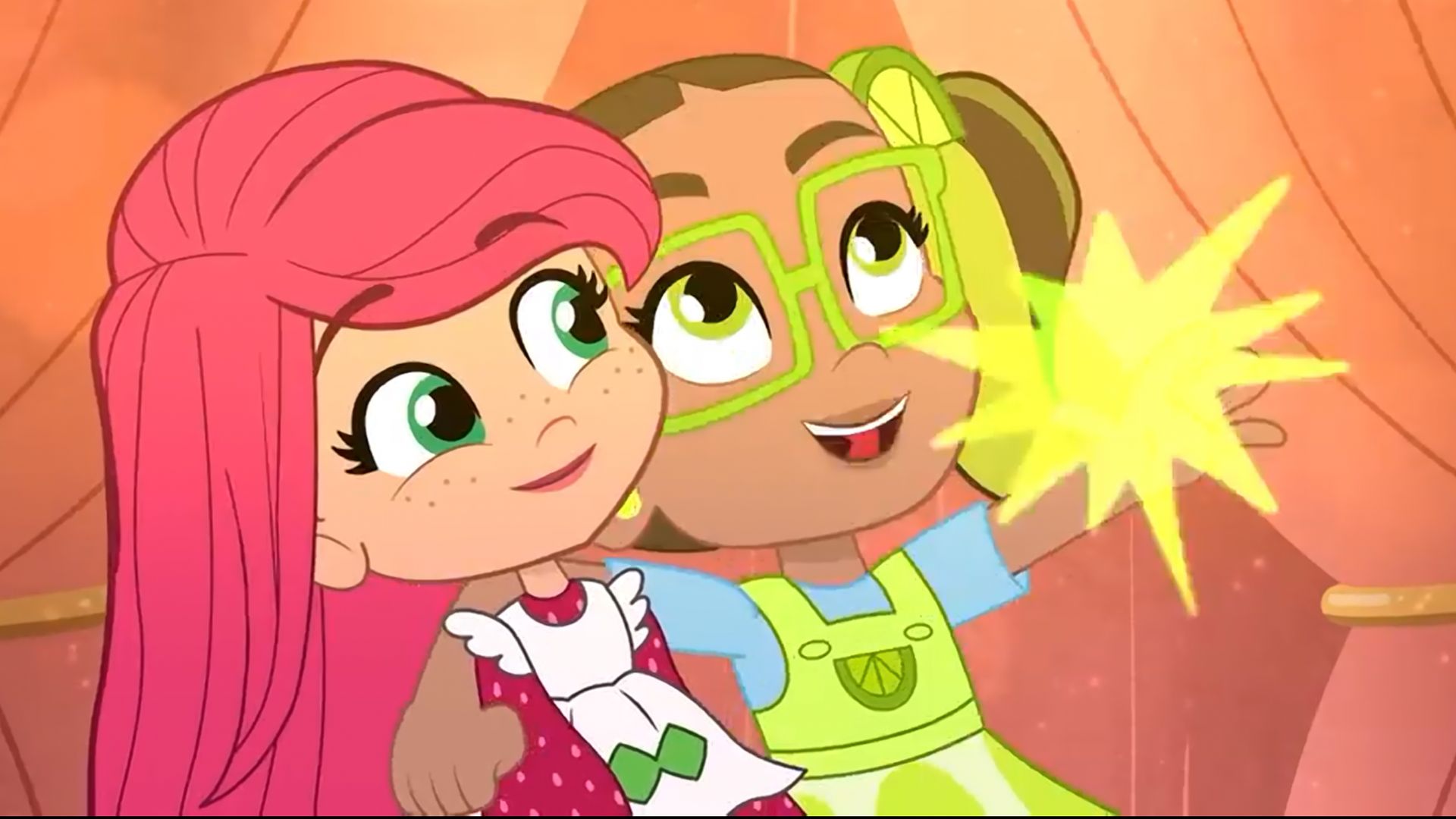 Strawberry Shortcake: Berry in the Big City background