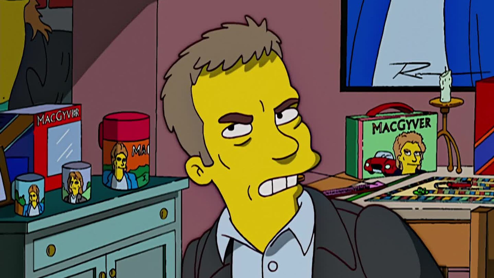 The Simpsons background