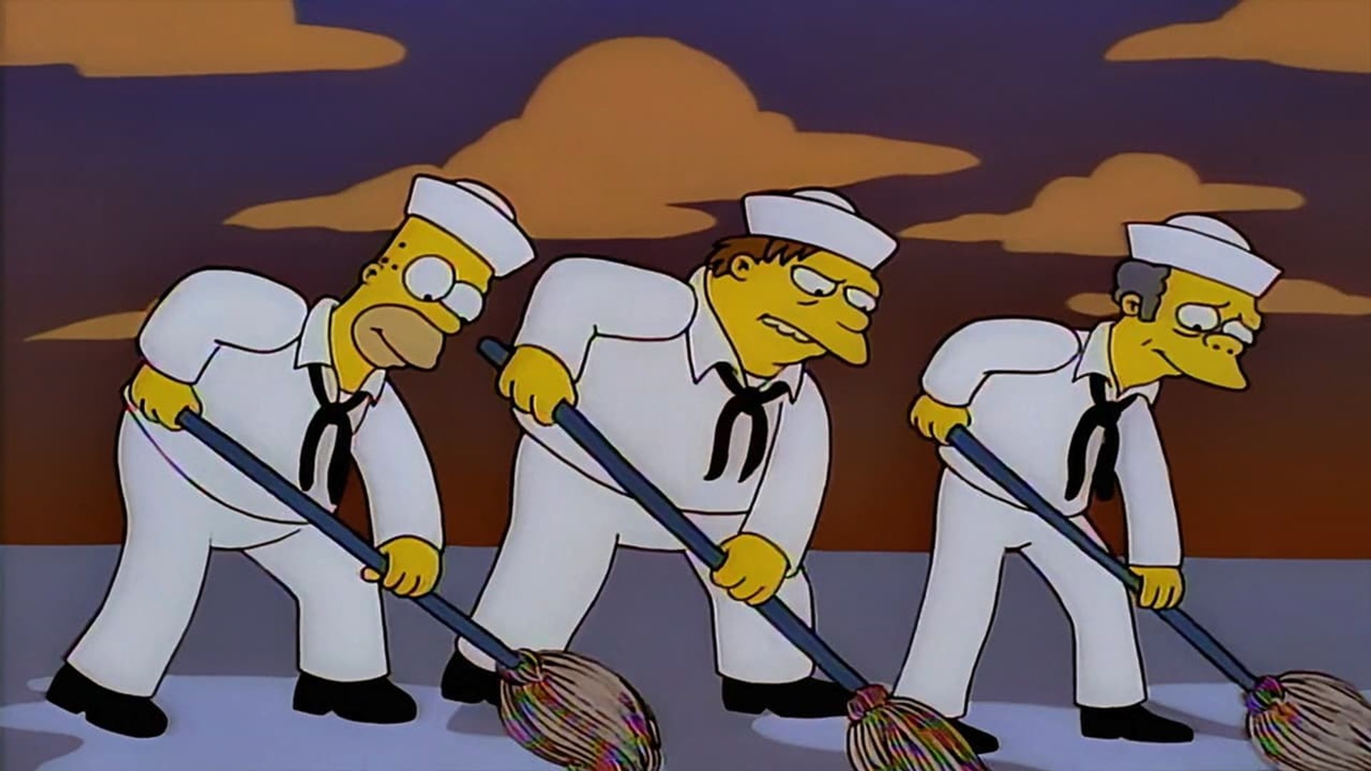 The Simpsons background