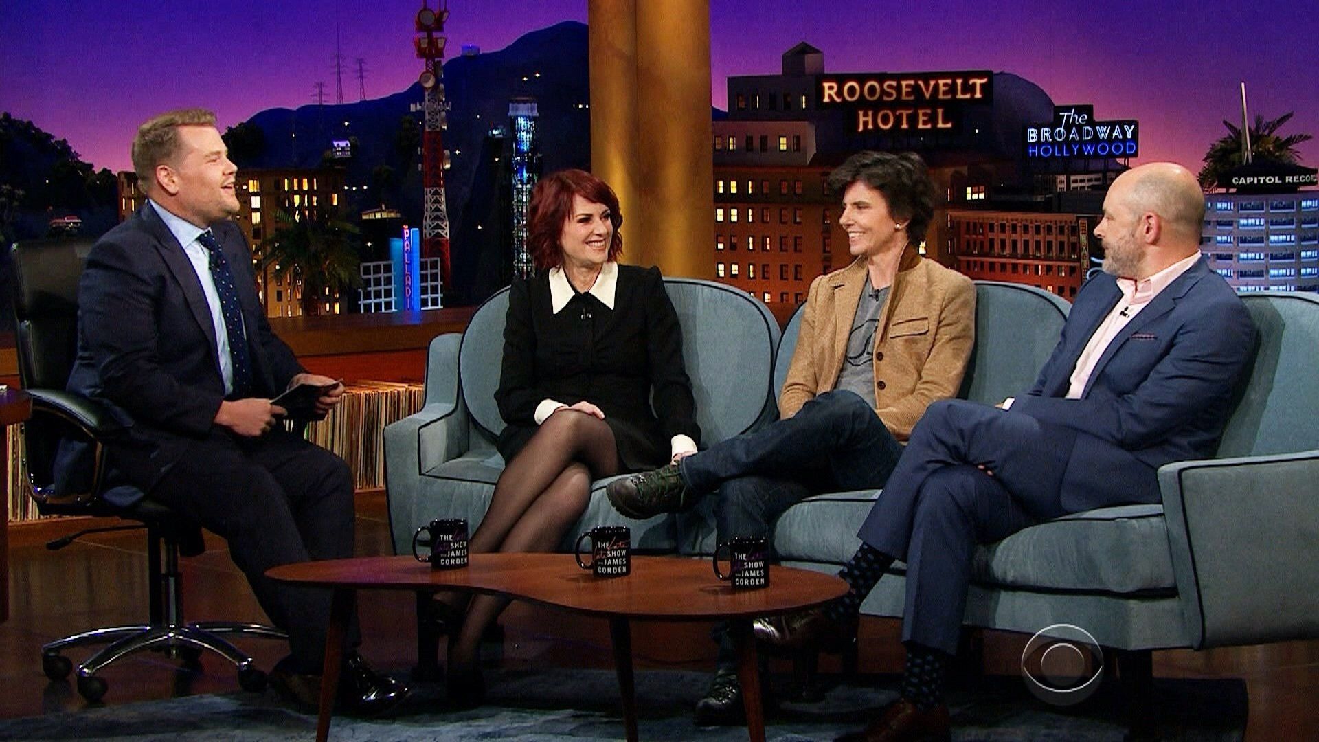The Late Late Show with James Corden background