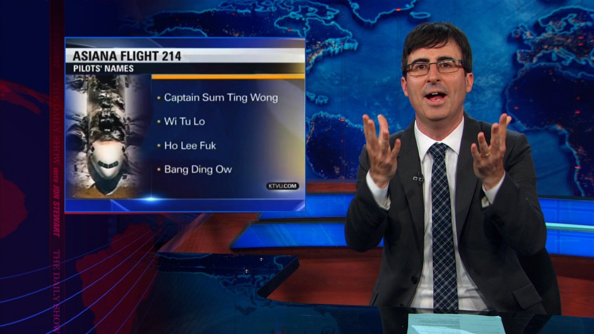 The Daily Show background