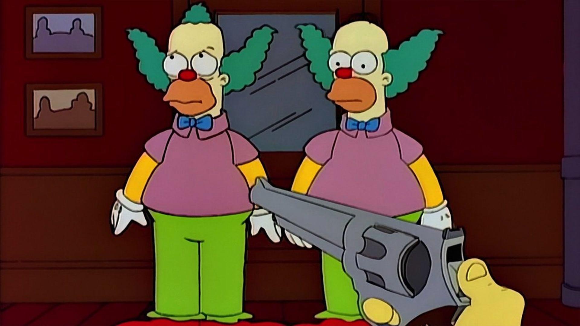 The Simpsons background