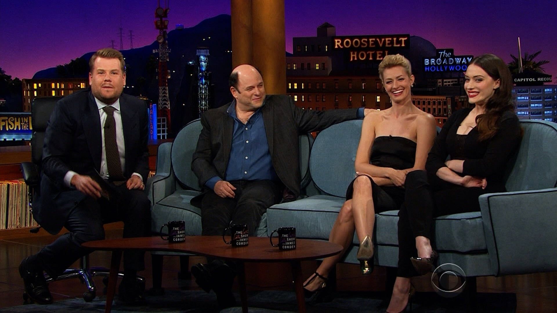 The Late Late Show with James Corden background