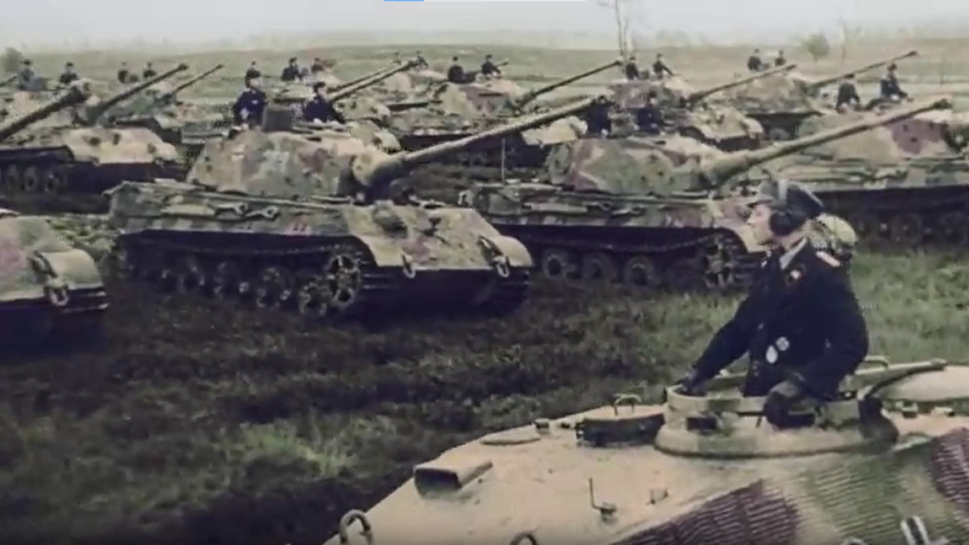 WWII Battles in Color background