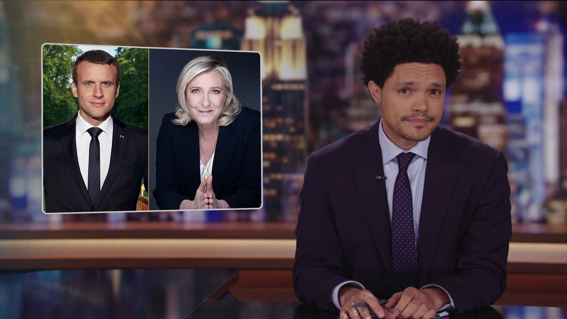 The Daily Show background