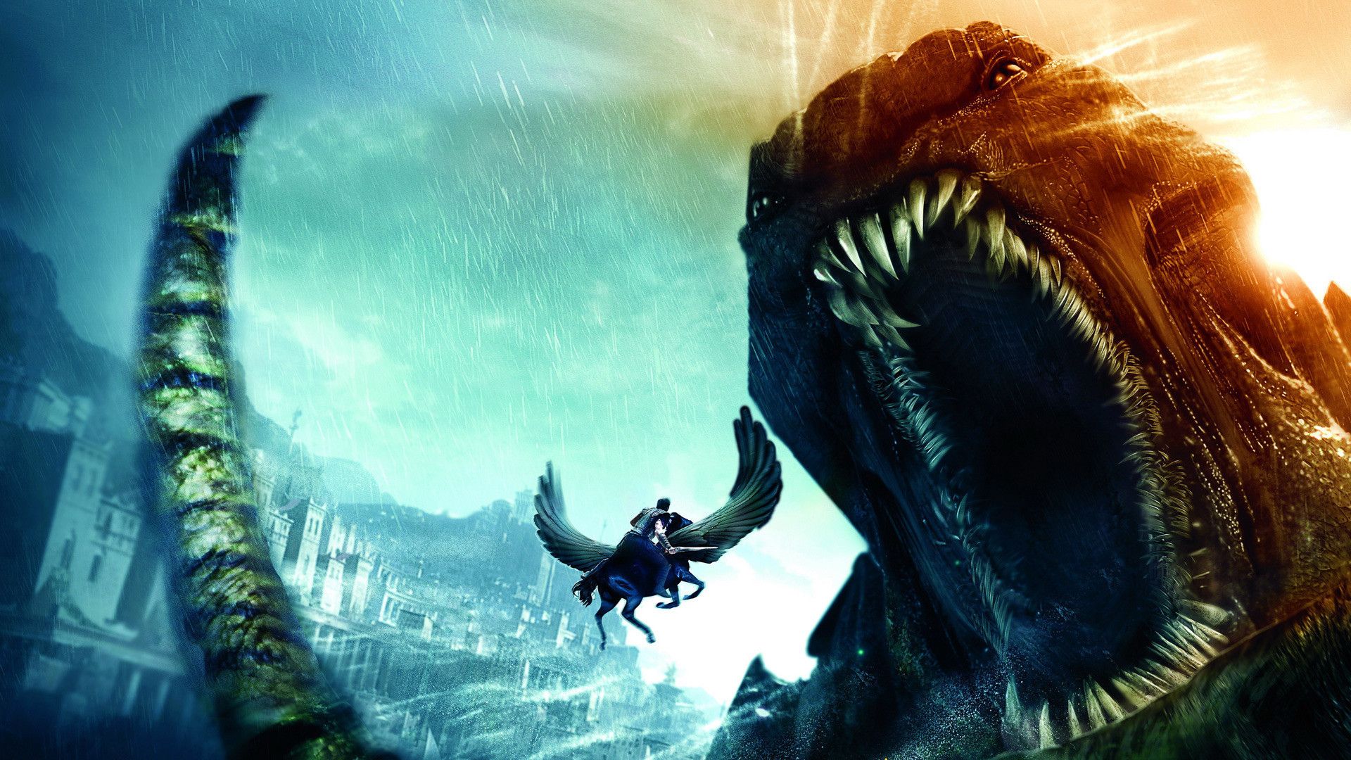 Clash of the Titans background