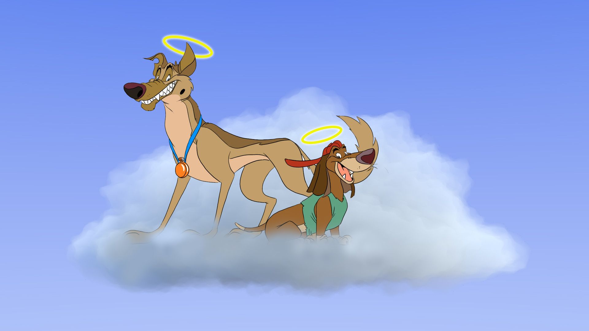 All Dogs Go to Heaven background
