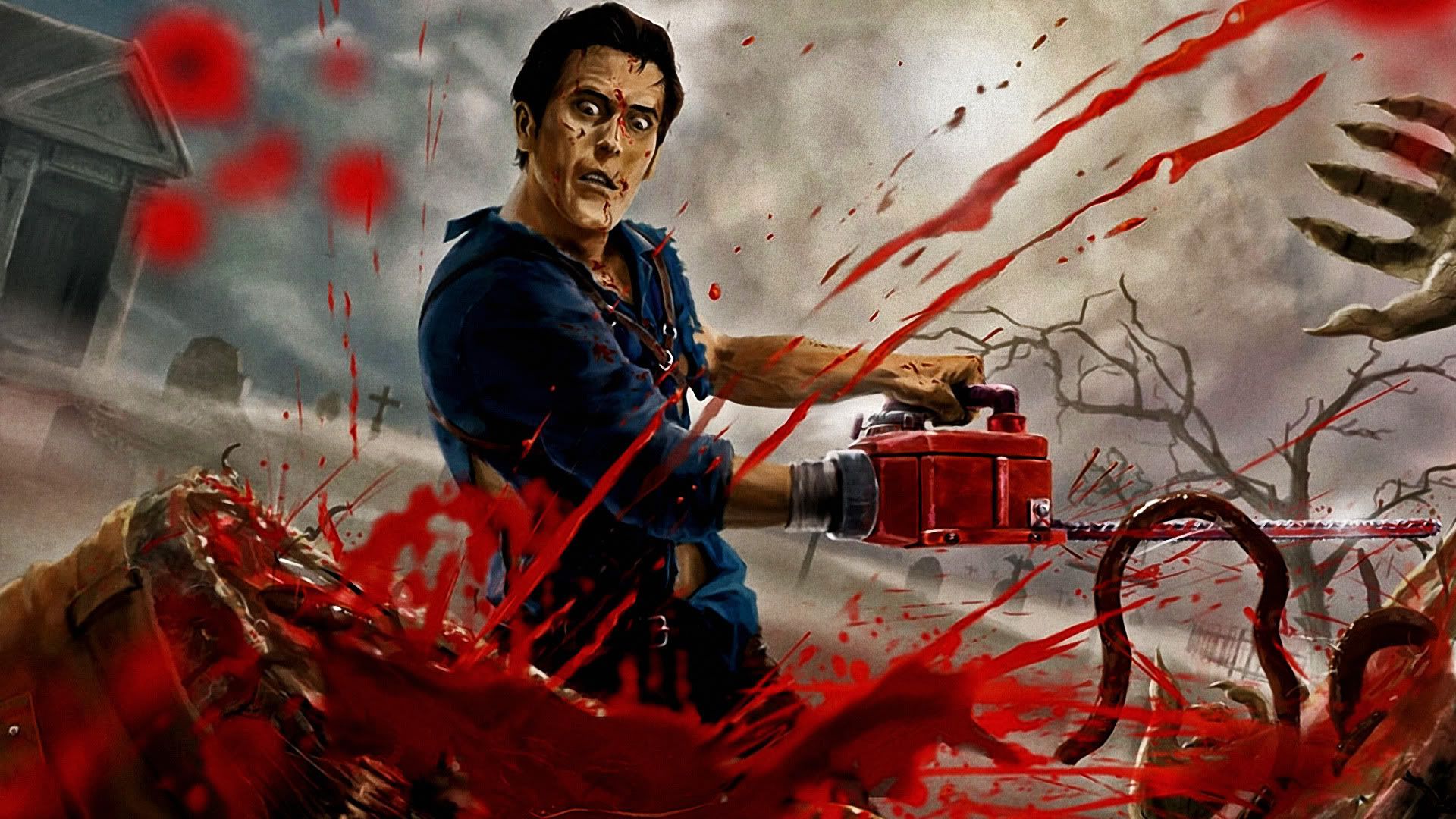 The Evil Dead background