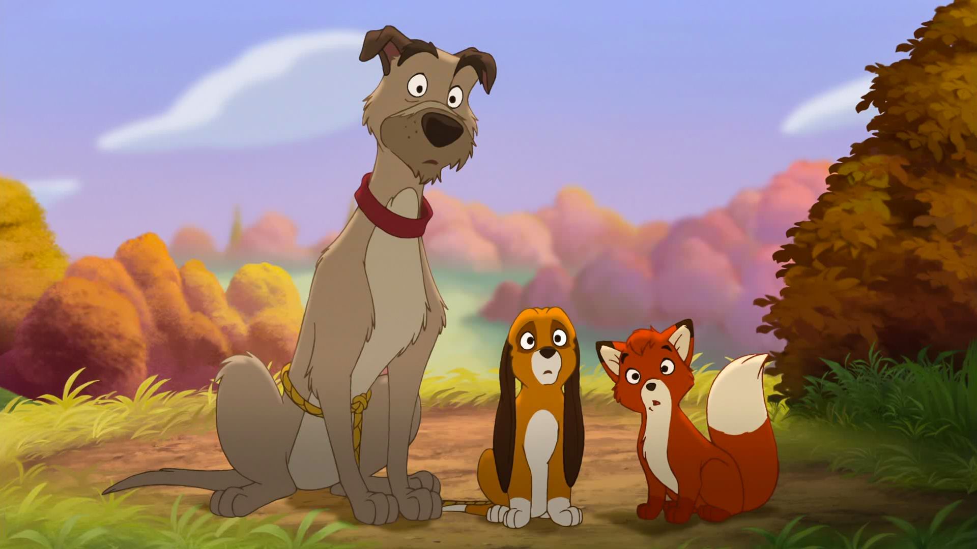 The Fox and the Hound background