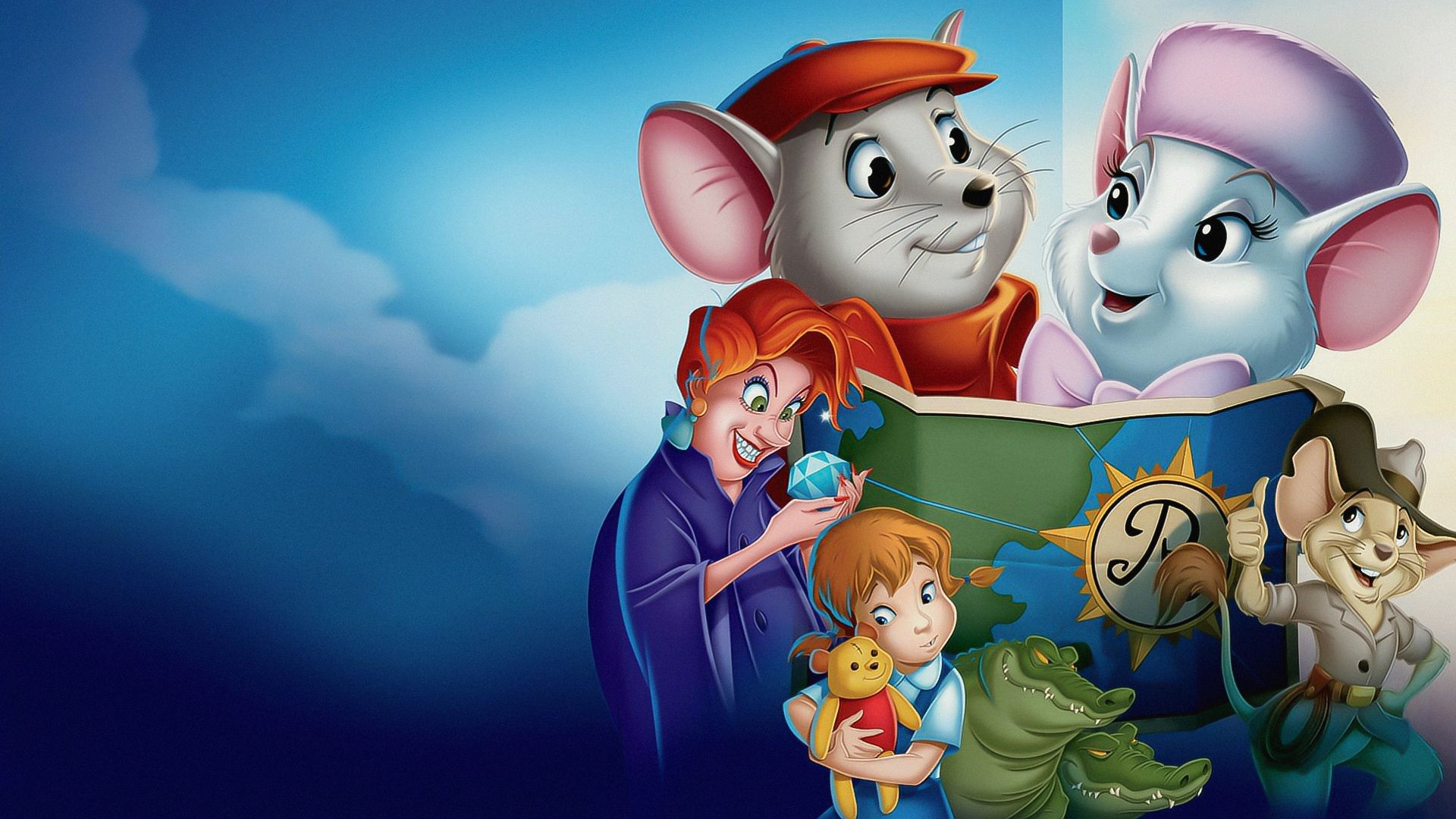 The Rescuers background