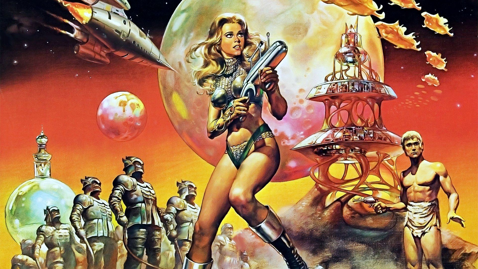 Barbarella background
