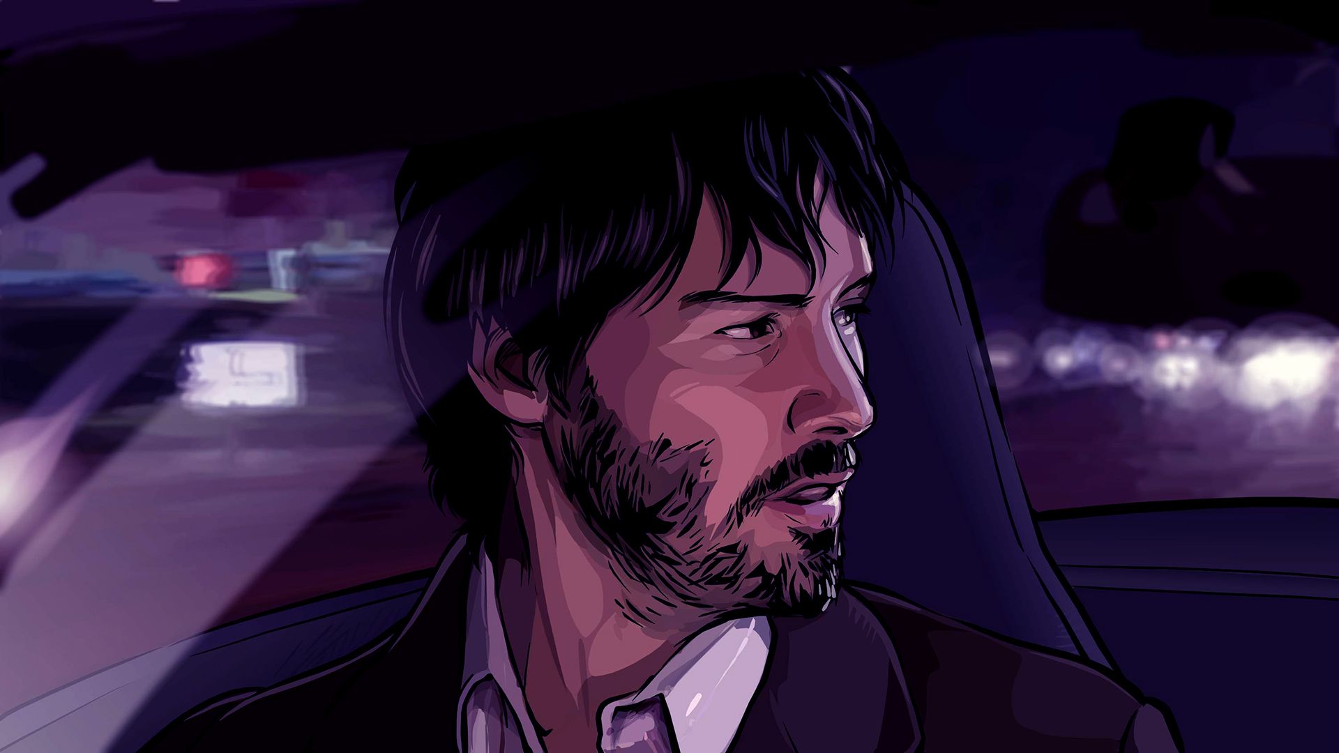 A Scanner Darkly background