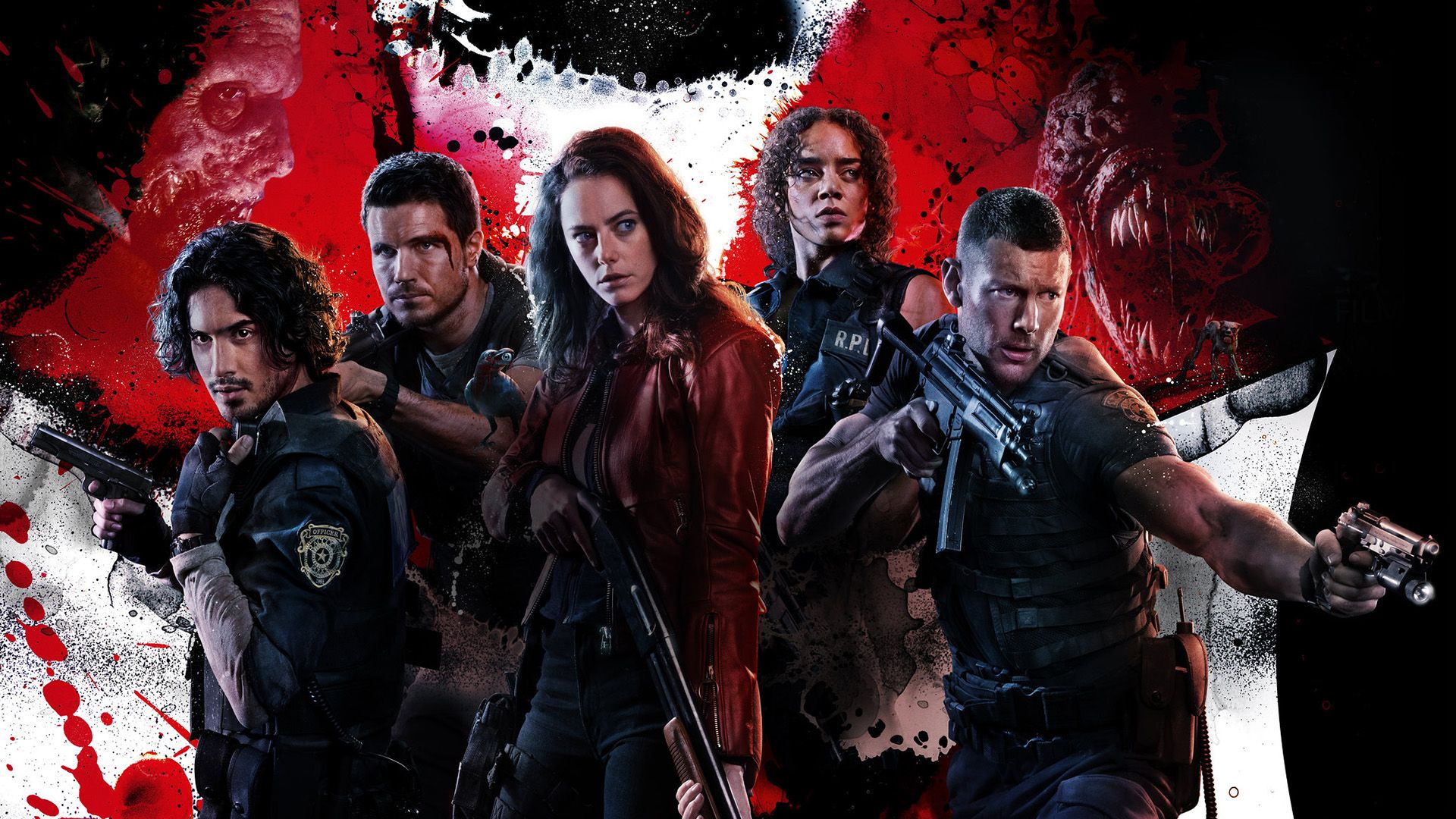 Resident Evil: Welcome to Raccoon City background