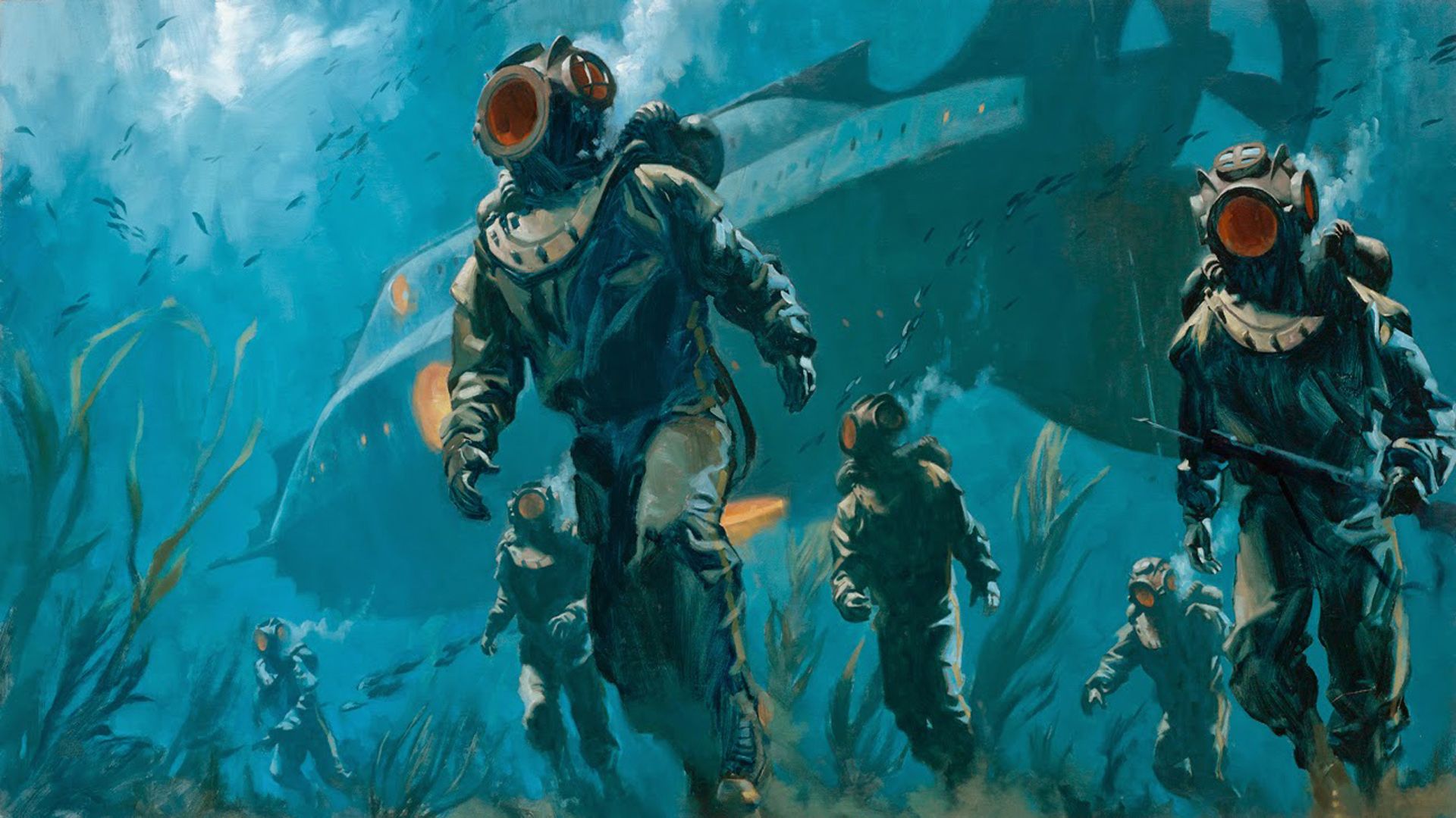 20,000 Leagues Under the Sea background