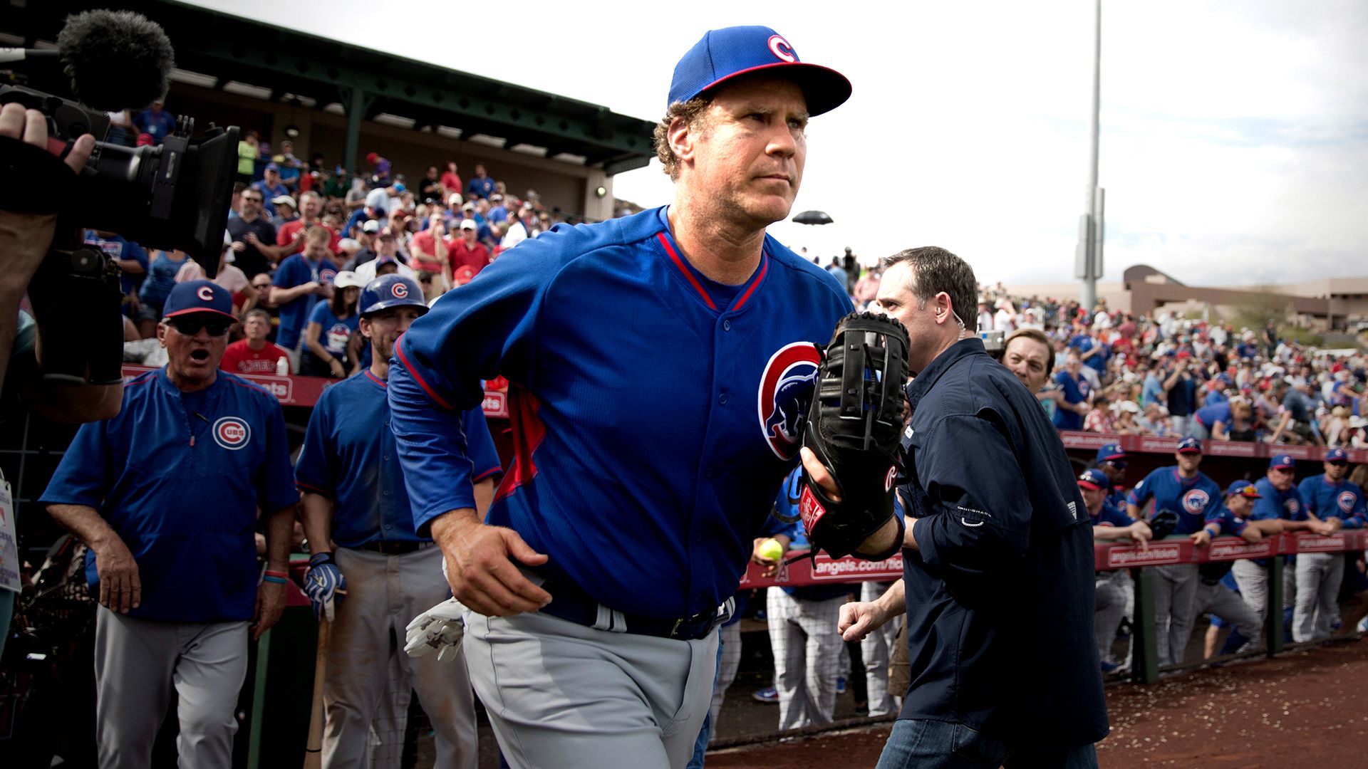 Ferrell Takes the Field background