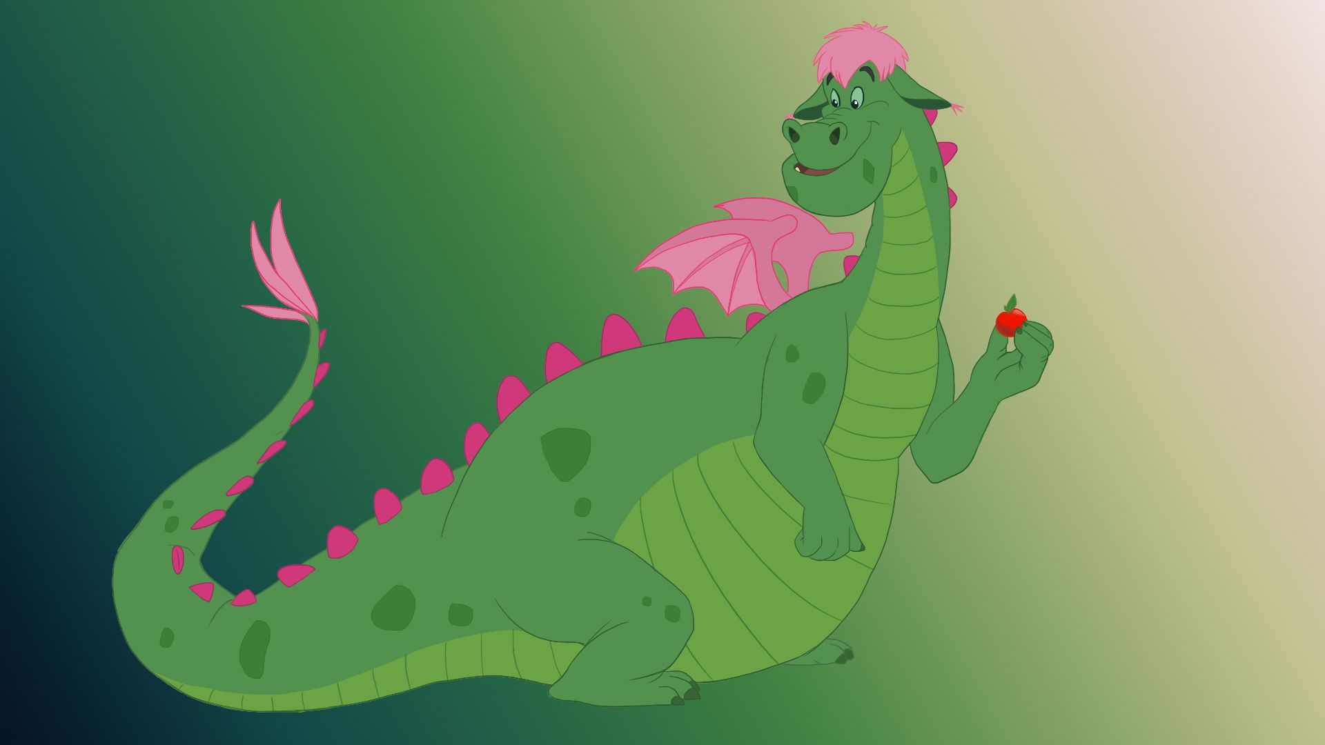 Pete's Dragon background
