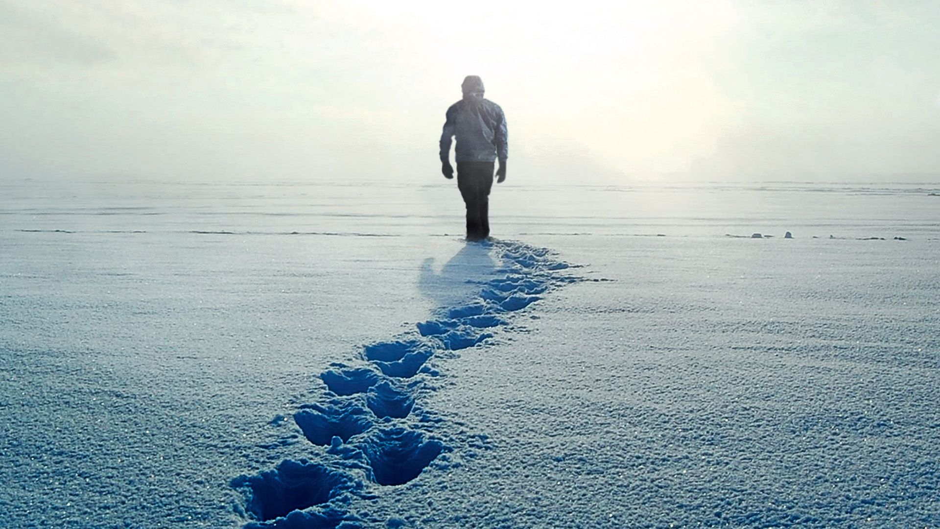 Antarctica: Ice and Sky background