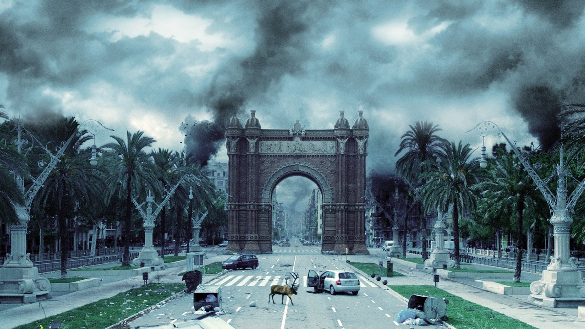 The Last Days background