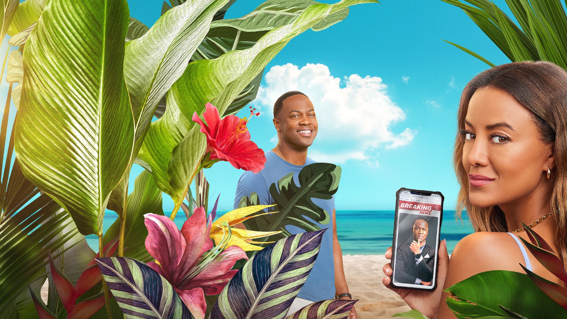 Caribbean Summer background