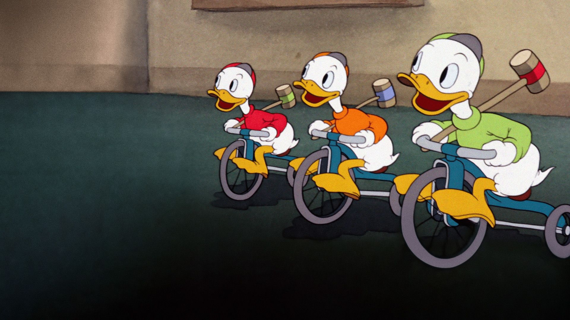 Donald's Nephews background