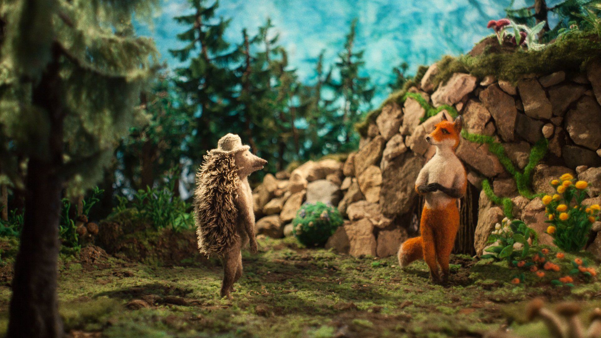 Hedgehog's Home background