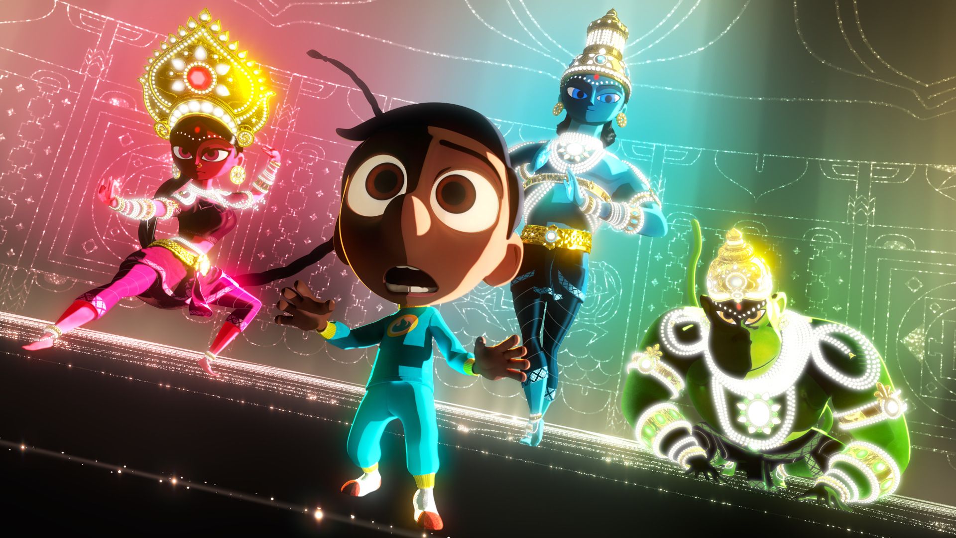 Sanjay's Super Team background