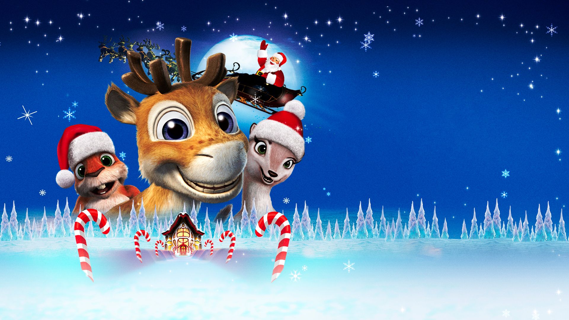 The Flight Before Christmas background